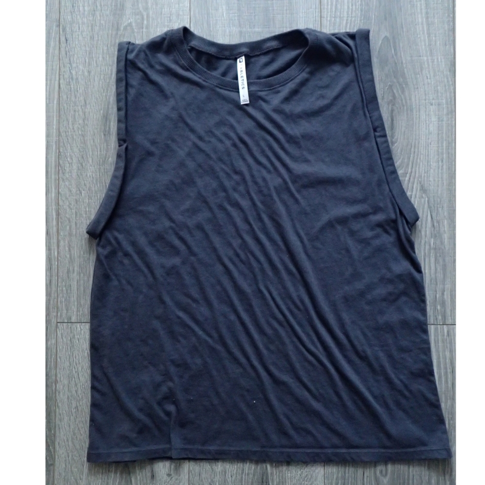 Fabletics Gray Active Tee